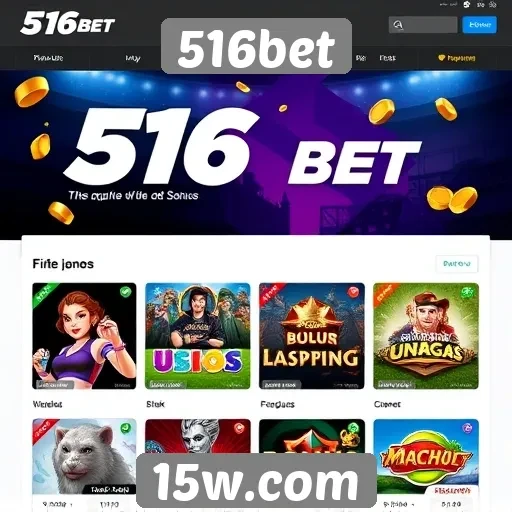 516bet apresenta novas opções de jogos online