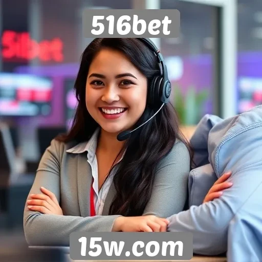 Suporte ao cliente da 516bet é ágil e eficiente