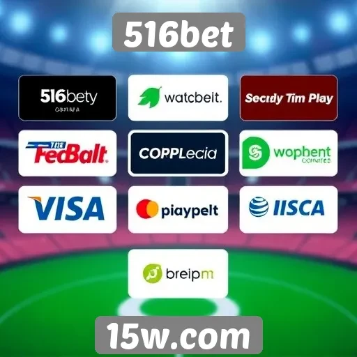 A variedade de métodos de pagamento no 516bet