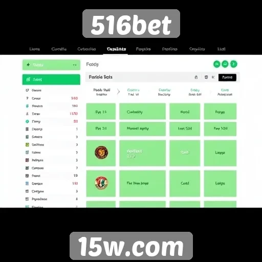 Interface amigável do 516bet melhora experiência do usuário